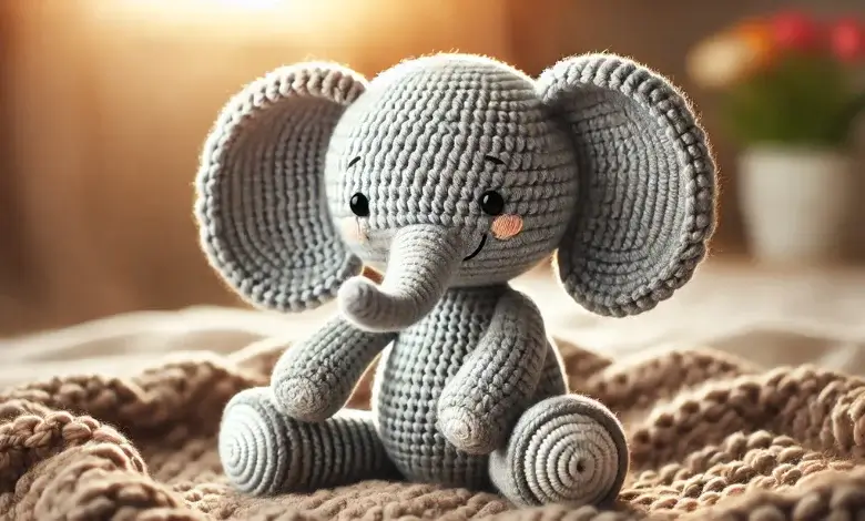 Adorable Elephant - Crochet Stuffed Animal Patterns