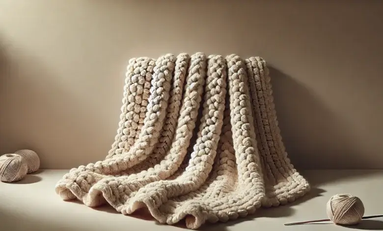 Beginner Crochet Blanket