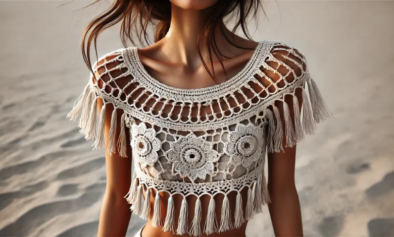 Boho Breeze Crop Top