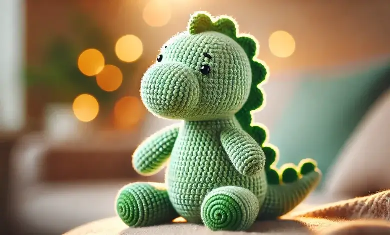 Chubby Dinosaur Amigurumi