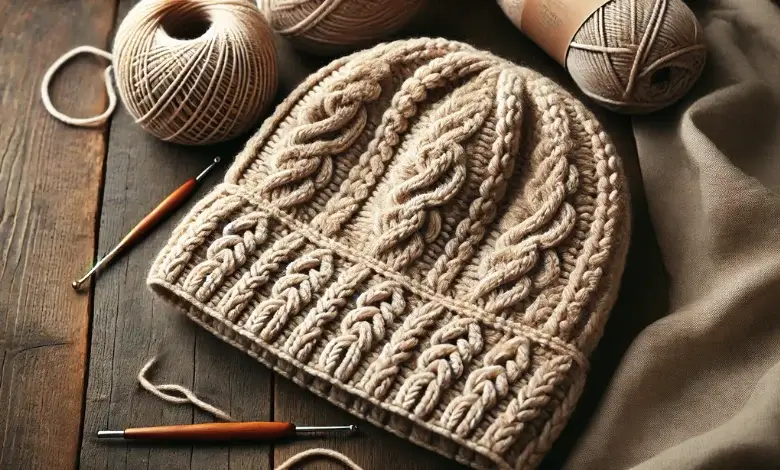 Classic Cable Stitch Beanie