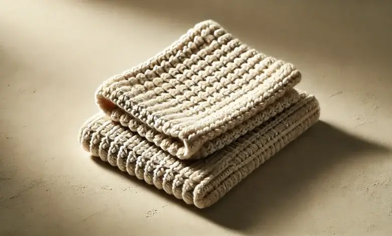 Classic Crochet Dishcloth