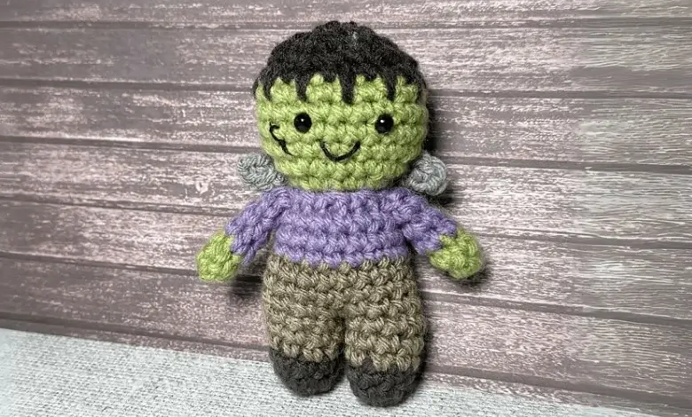 Crochet Frankenstein Monster