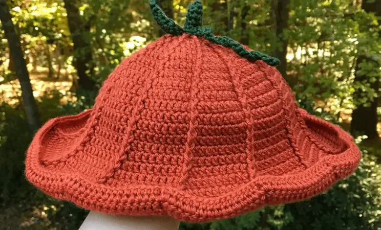 Crochet Pumpkin Hat