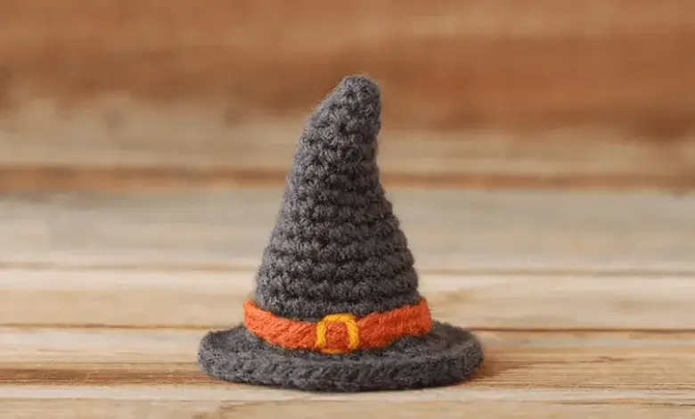 Crochet Witch Hat