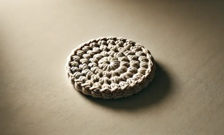 Easy Crochet Coaster