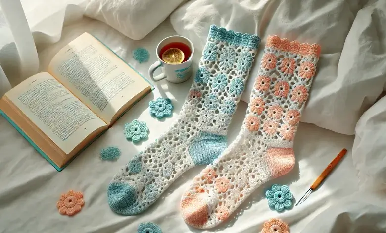 Lacy Lightweight Summer Socks