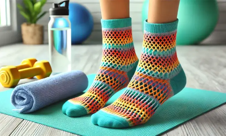 Sporty Crochet Ankle Socks