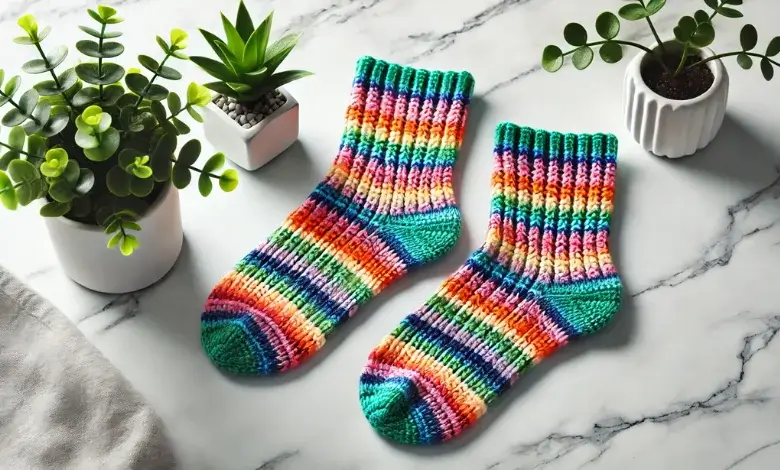 Striped Ankle Socks