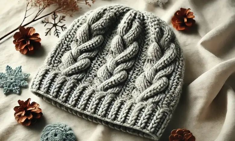 Textured Cable Hat