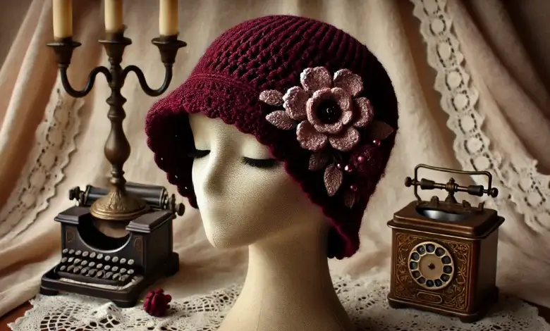 Vintage Cloche Hat