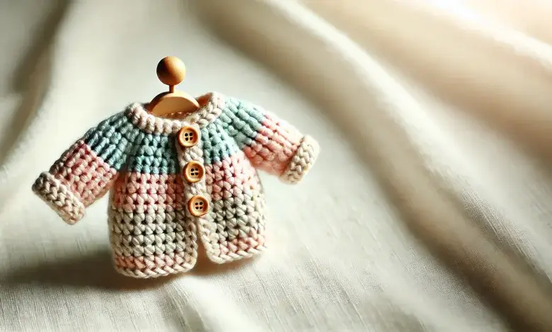 Adorable Baby Cardigan Crochet Pattern