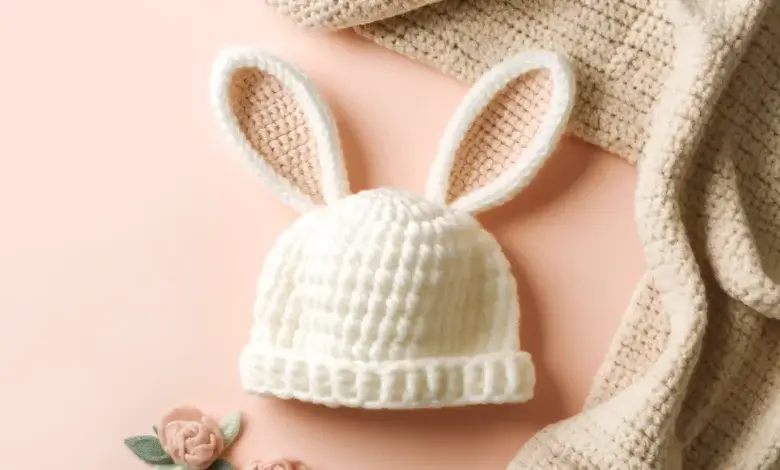 Bunny Ears Crochet Hat