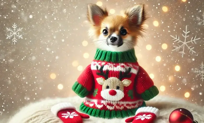 Christmas Dog Sweater