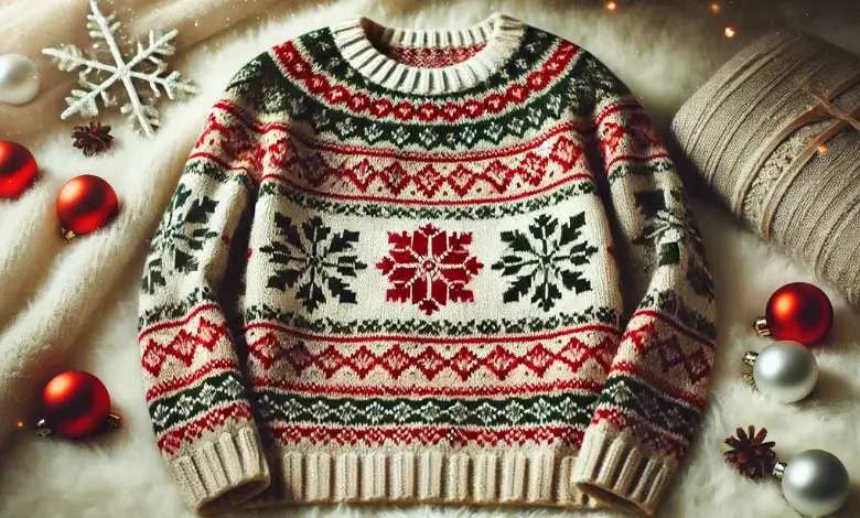 Classic Fair Isle Christmas Jumper Pattern