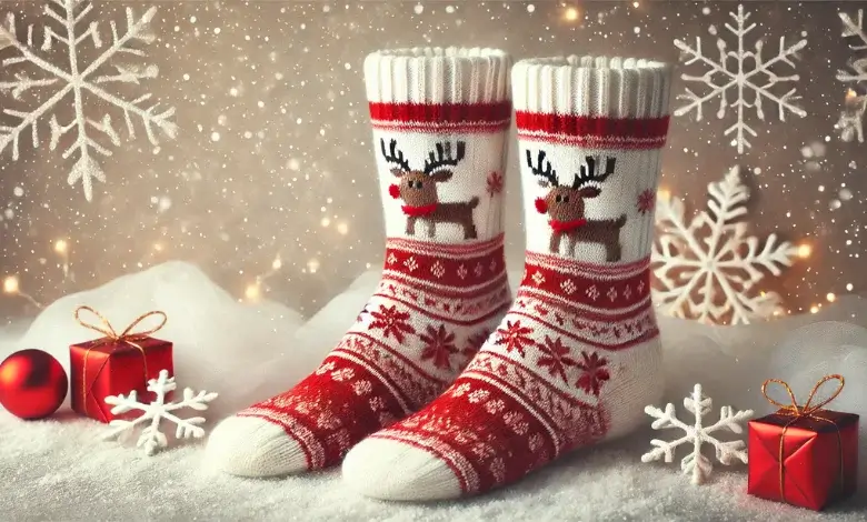 Cozy Christmas Socks Pattern