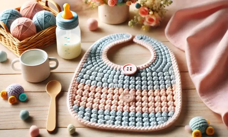 Crochet Baby Bib