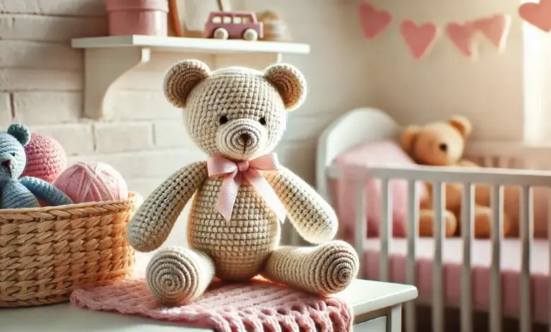 Crochet Stuffed Teddy Bear