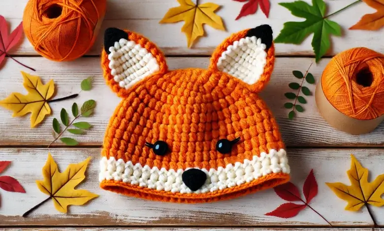 Fox Ears Crochet Hat