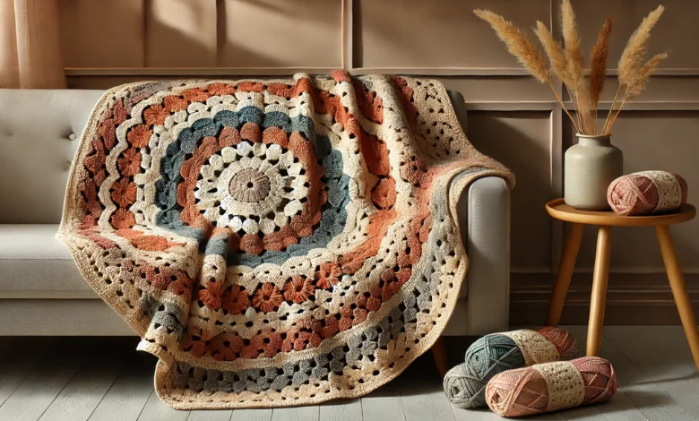 Granny Circle Blanket