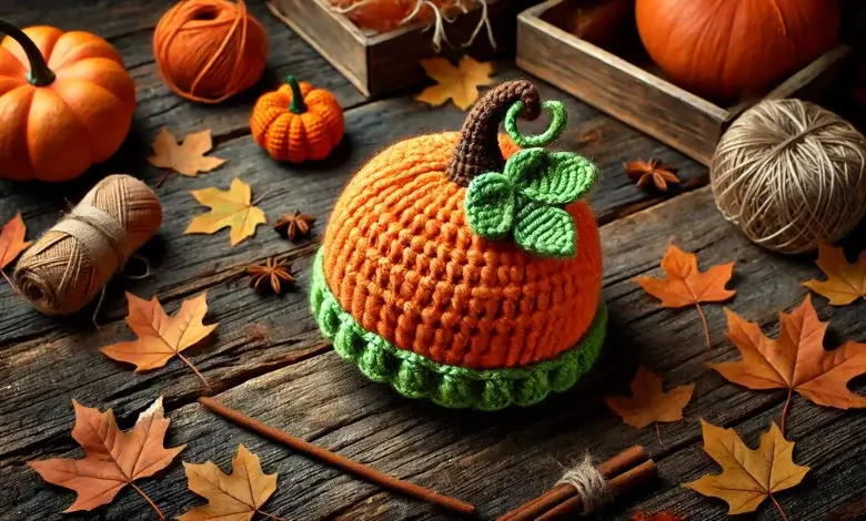 Pumpkin Patch Crochet Hat