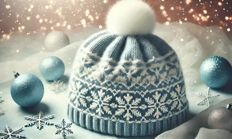 Snowflake Beanie Hat Pattern