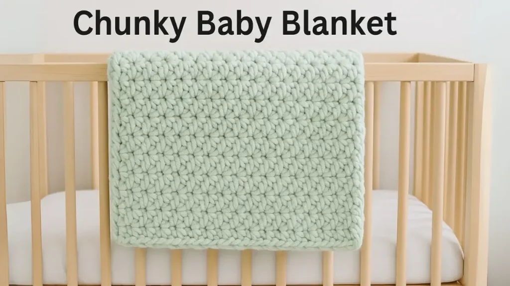 Chunky Baby Blanket Crochet Pattern
