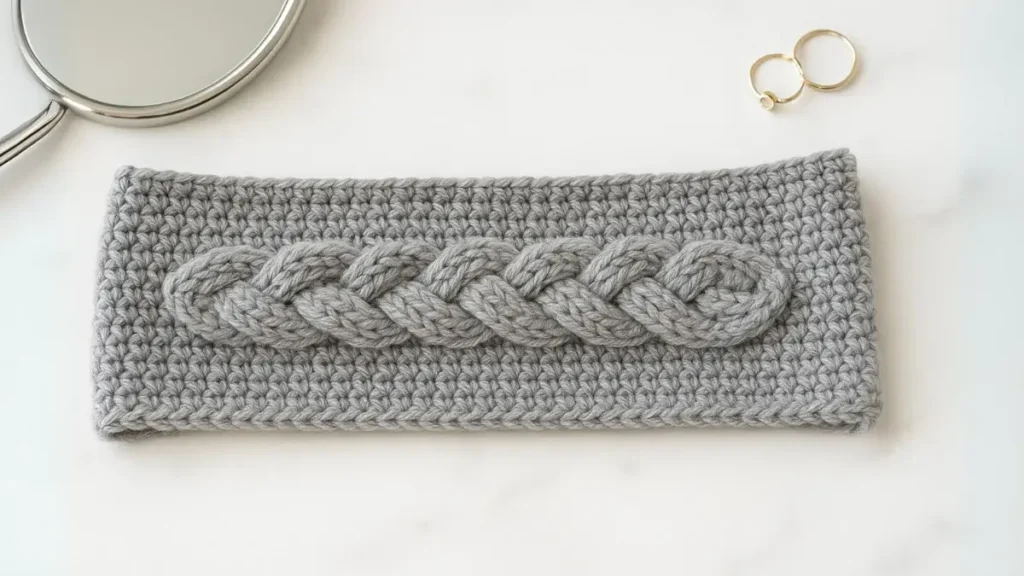 Braided Cable Headband with Professional Finish