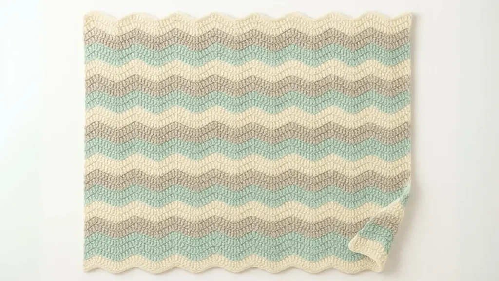 Gentle Ripple Afghan