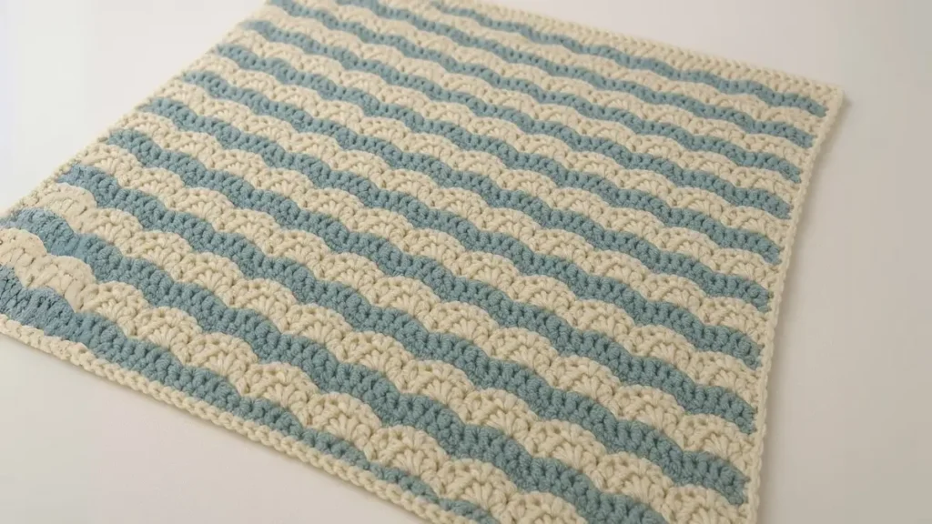 Shell Stitch Afghan