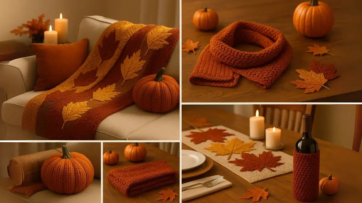 Free Crochet Fall Autumn Patterns