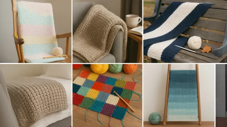 Tunisian Crochet Blanket Patterns