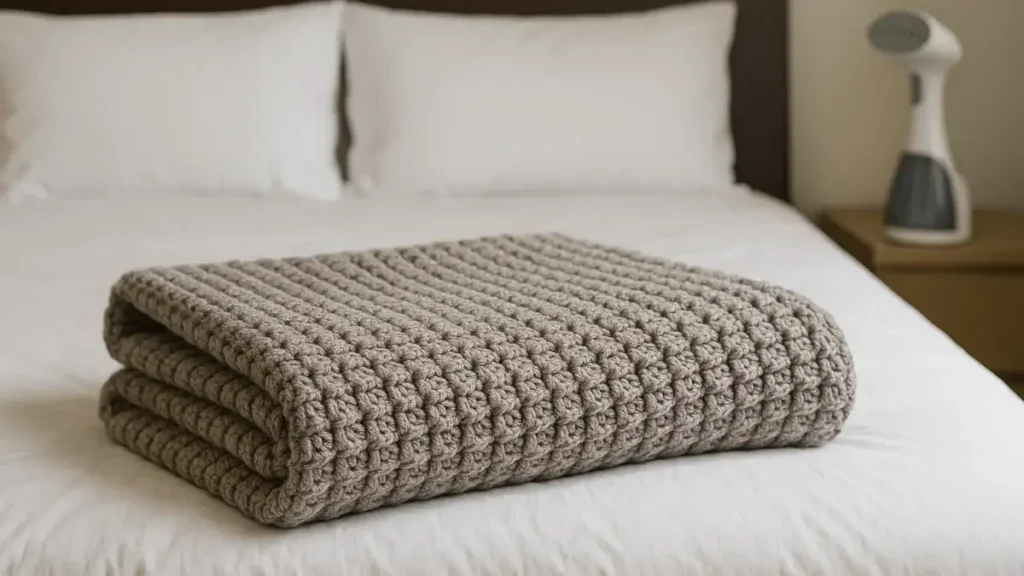 Waffle Texture Blanket