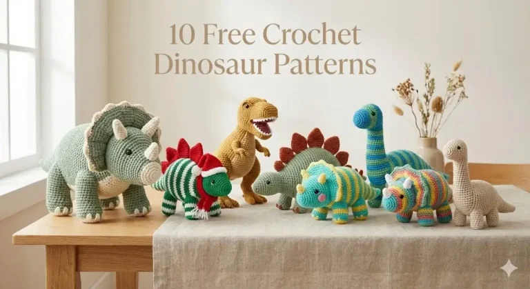Free Crochet Dinosaur Patterns