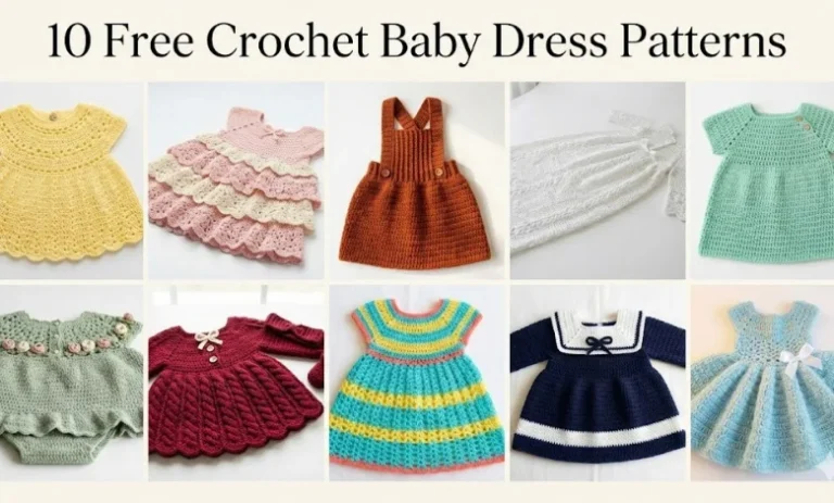 Free Crochet Baby Dress Patterns