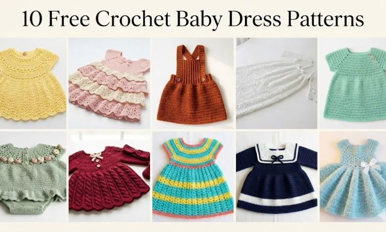 Free Crochet Baby Dress Patterns