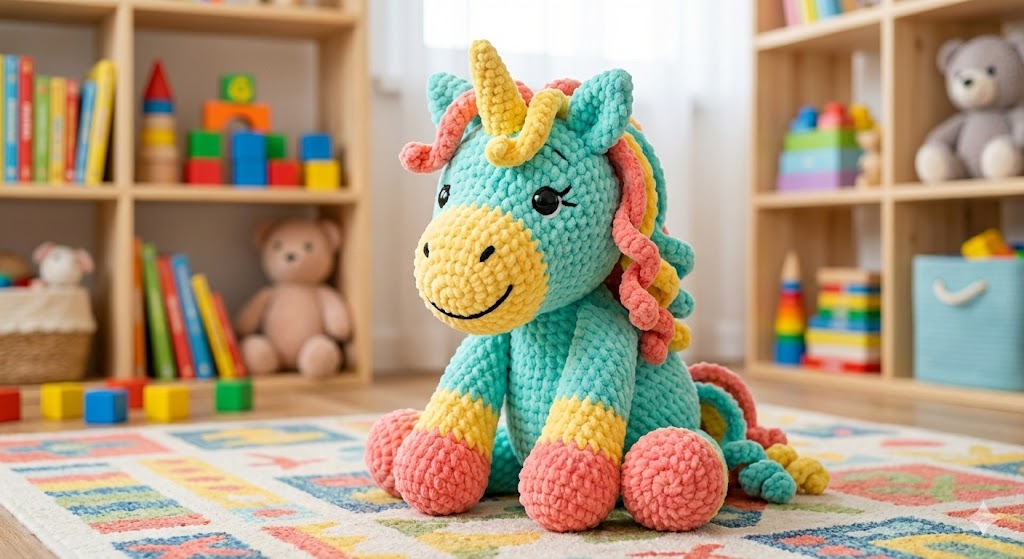 Playful Unicorn Toy