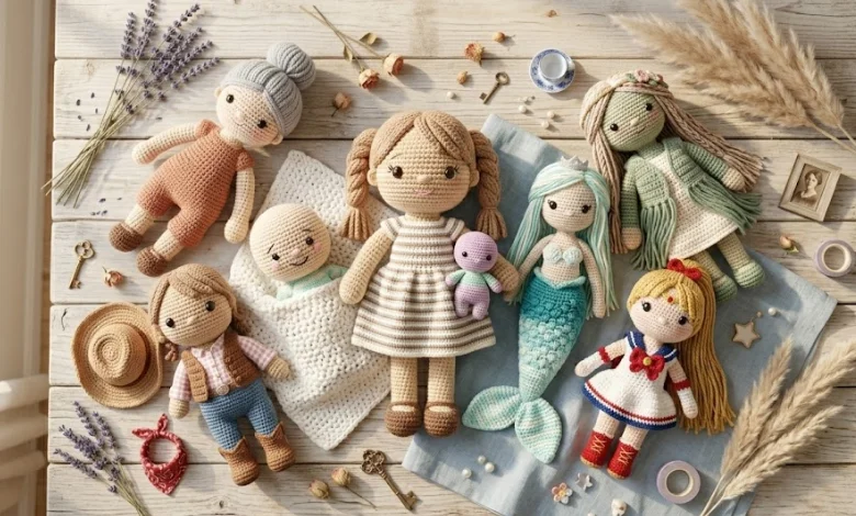 10 Free Crochet Doll Patterns